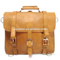 China manufacturer vintage genuine leather shoulder bags